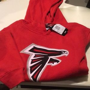 NWT Red Georgia Falcons Hoodie